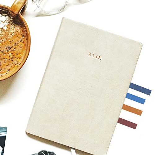 NUOBESTY 6 Folhas Notas Adesivas Adesivos De Guia De Índice Fluorescente Pastilhas Adesivas Morandi