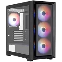 Aerocool Tern Mini, Caja PC Micro ATX, 4X Ventiladores FRGB