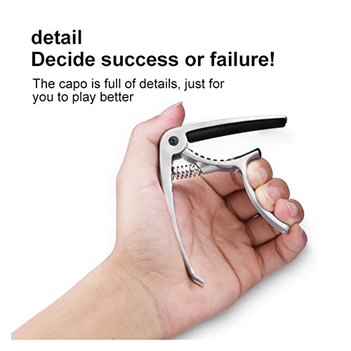SHANGMAOYO Capodastre Changer La Pince Clé Capo Metal Accessoires Robustes for Le Réglage Tonalité Guitare, Capo Guitare… - Les Beatles, Paul McCartney, John Lennon, RIngo Starr, George Harrison SHANGMAOYO Capodastre Changer La Pince Clé Capo Metal Accessoires Robustes for Le Réglage Tonalité Guitare, Capo Guitare… – Image 6