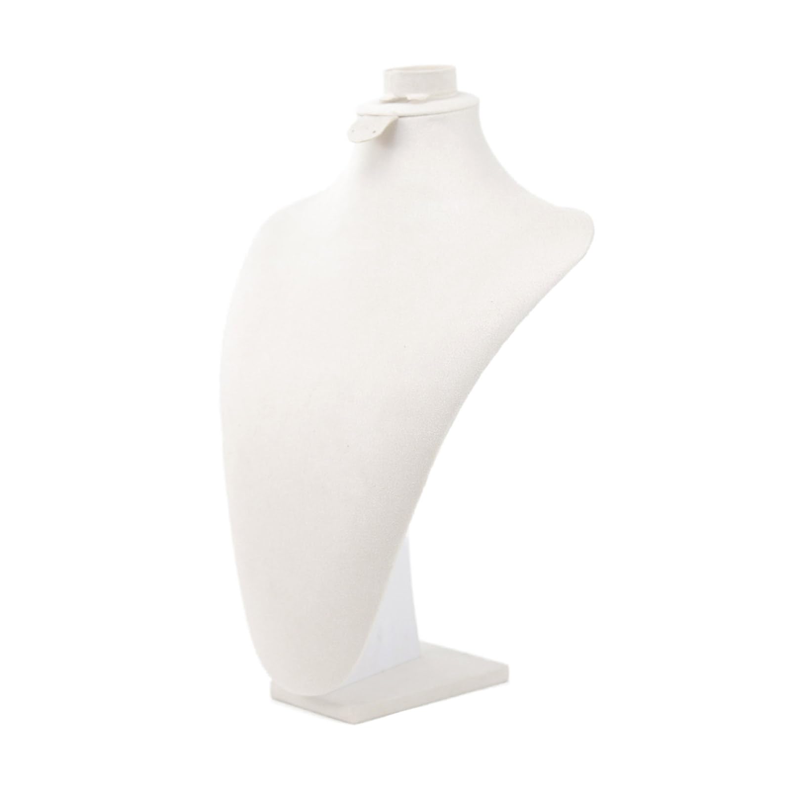 Practical Stang with Adjustable Hook Lint Necklace Mannequin Sturdy Jewelry Display Bust Portable for Shop Counters Portable Jewelry Bust