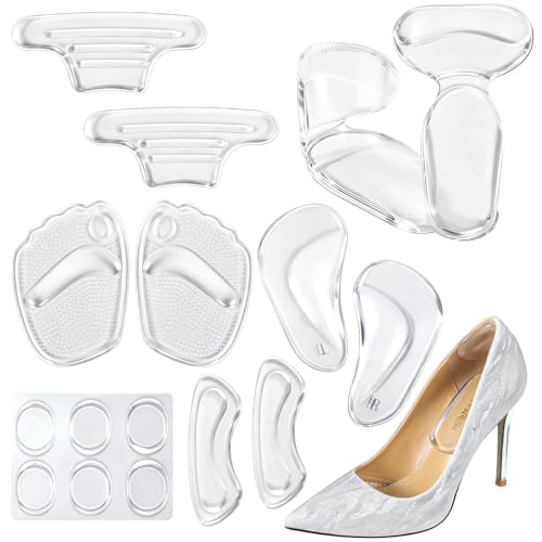 16 Pcs Silicone Shoe Cushion Set
