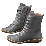 Women's Vintage Casual Short Ankle Boots 2026 Arch...