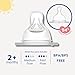 MAM Bottle Nipples Mixed Flow Pack - Medium Flow Nipple Level 2 and Fast Flow Nipple Level 3, for Newborns and Older, SkinSoft Silicone Nipples for Baby Bottles, Fits All MAM Bottles, 4 Pack