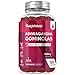 Ashwagandha Gominolas 1200mg - 120 Gomitas Veganas con Sabor a Frambuesa - Suplemento Ayurveda de la Withania Somnifera, Sin Gluten, Sin OGM y Keto para 2 Meses