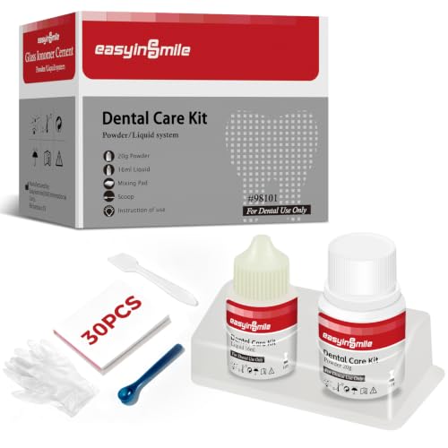 Tooth Repair Kit for Broken Teeth with Zinc Oxide...