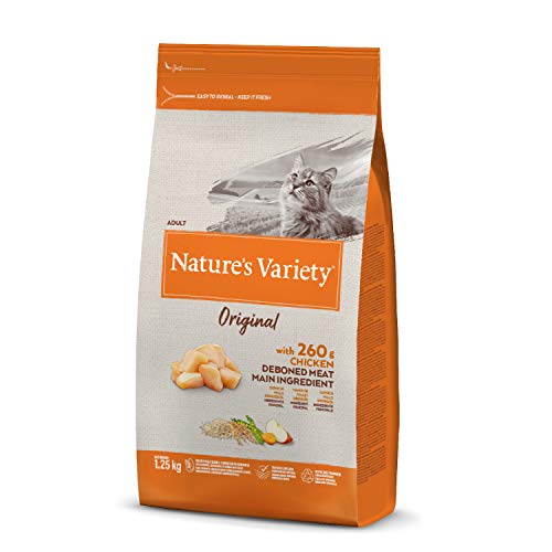Nature's Variety Original - Pienso para gatos adultos con pollo deshuesado 1,25 Kg