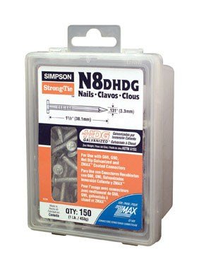 Simpson Strong-Tie Hdg Nails 1-1/2' L 10 Ga Galvanized