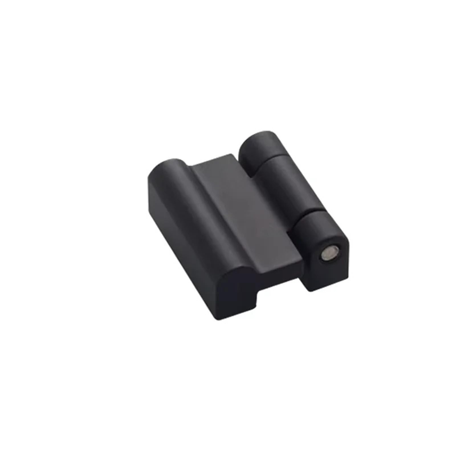 Rmwkrmogrf Black Zinc Alloy Industrial Electrical Equipment Sheet Box Cabinet Small Door Hinges 1Pcs(Black)