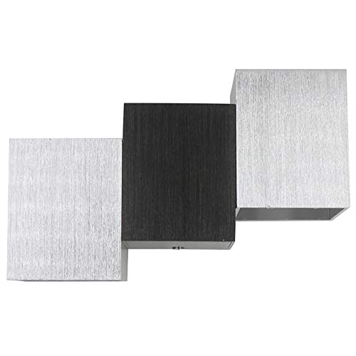 Applique murale intérieure LED 6W blanc chaud luminaire géométrique