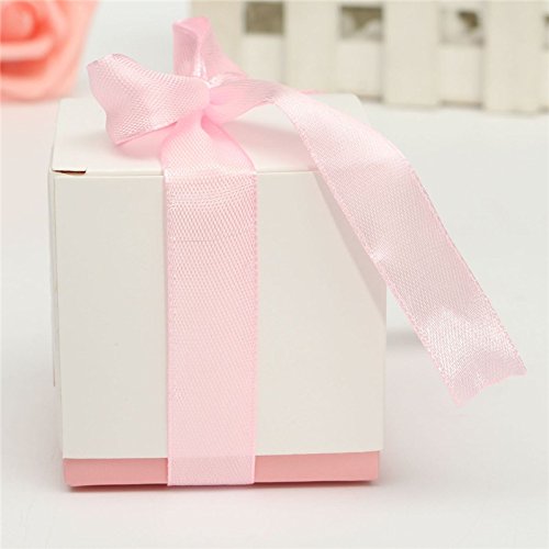 Zorpia New 50Pcs Party Gift Laser Cut Baby Shower Candy Ribbon Boxes Carriage Shower Favor Bomboniere Wedding Anniversary Zra0168906 (Green) #TOP2