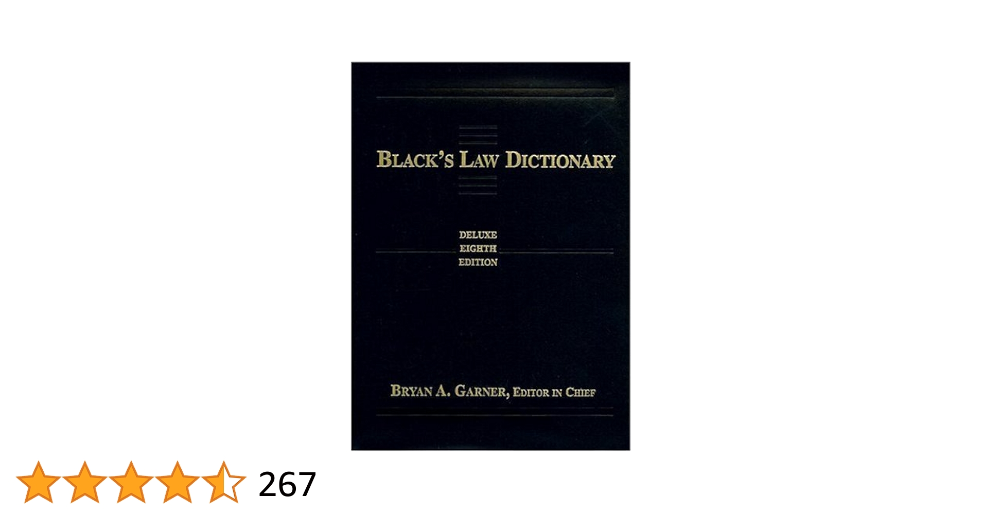 BLACK'S LAW DICTIONARY（ハードカバー） Black's Law Dictionary, 12th Edition: Bryan A. Garner