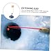 Toyvian Ice Fishing Winter Flag Tip-up Fishing Flag Ice Fishing Equipment Easy to See Angling Supplies