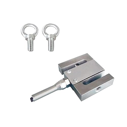 Miniatura 7 de Célula de carga de 440.9 lbs de tensión y compresión ATO, tipo S, medidor de tensión, fuerza de pesaje, sensor de célula de carga, 440.9 lbs para