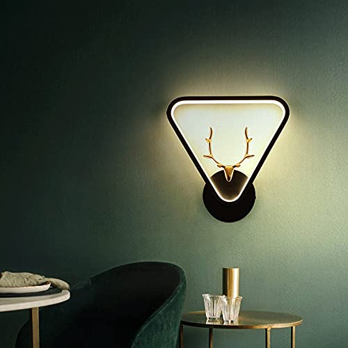 Aplique de pared minimalista LED de interior 16W para pasillo y dormitorio 8