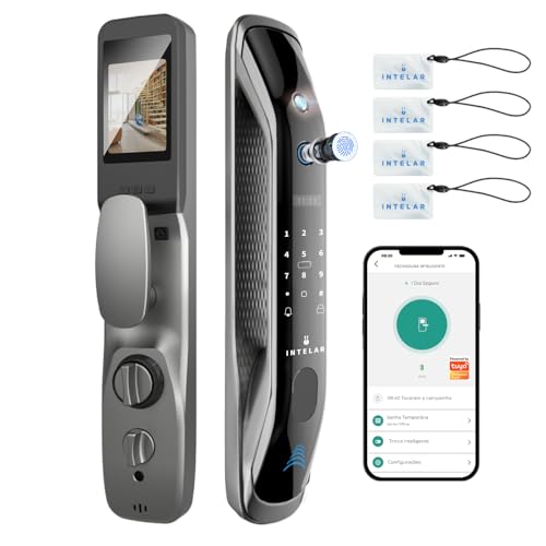 Fechadura Digital Biométrica Wi-Fi Inteligente, X2 Fechadura Digi...