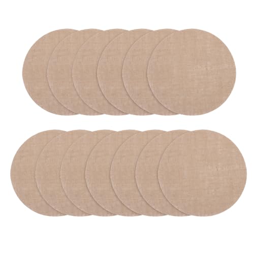 ZAICOLER 13 Manteles Individuales Yute 30 Cm (12 Pulgadas) Resistentes Altas Bajas Temperaturas Ideales Platos Calientes Bebidas Frías Manteles Individuales Yute Que No Se Deforman