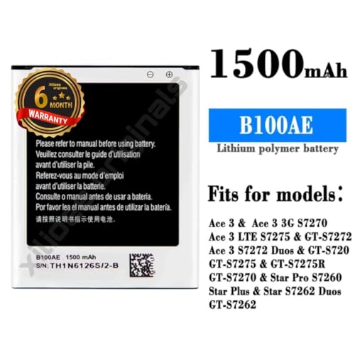 Image of B100AE Battery for Samsung 7562 /7262 Battery with 6 Month Warranty**** (C11)