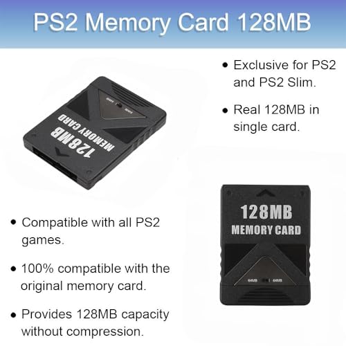 Image of PlayStation 2 PS2 Memory Card 128MB
