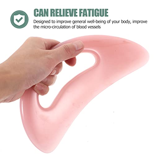Healeved 2Pcs Ferramentas De Massagem Gua Sha Alça Maior Ferramenta De Raspagem Guasha Para Pescoço