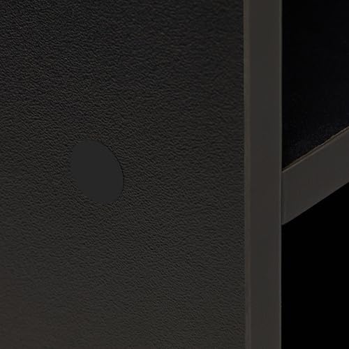 Image of Amazon Basics 3-Cube Bookcase Compatible with Fabric Storage Cube Organizers, Black