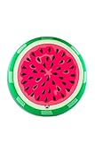 Large Giant Watermelon Fabric Pool Float, Inflatable Raft with Soft Fabric Surface for Pool and Lake Floating, Fun Summer Party Floatie for Kids, Teens, and Adults
