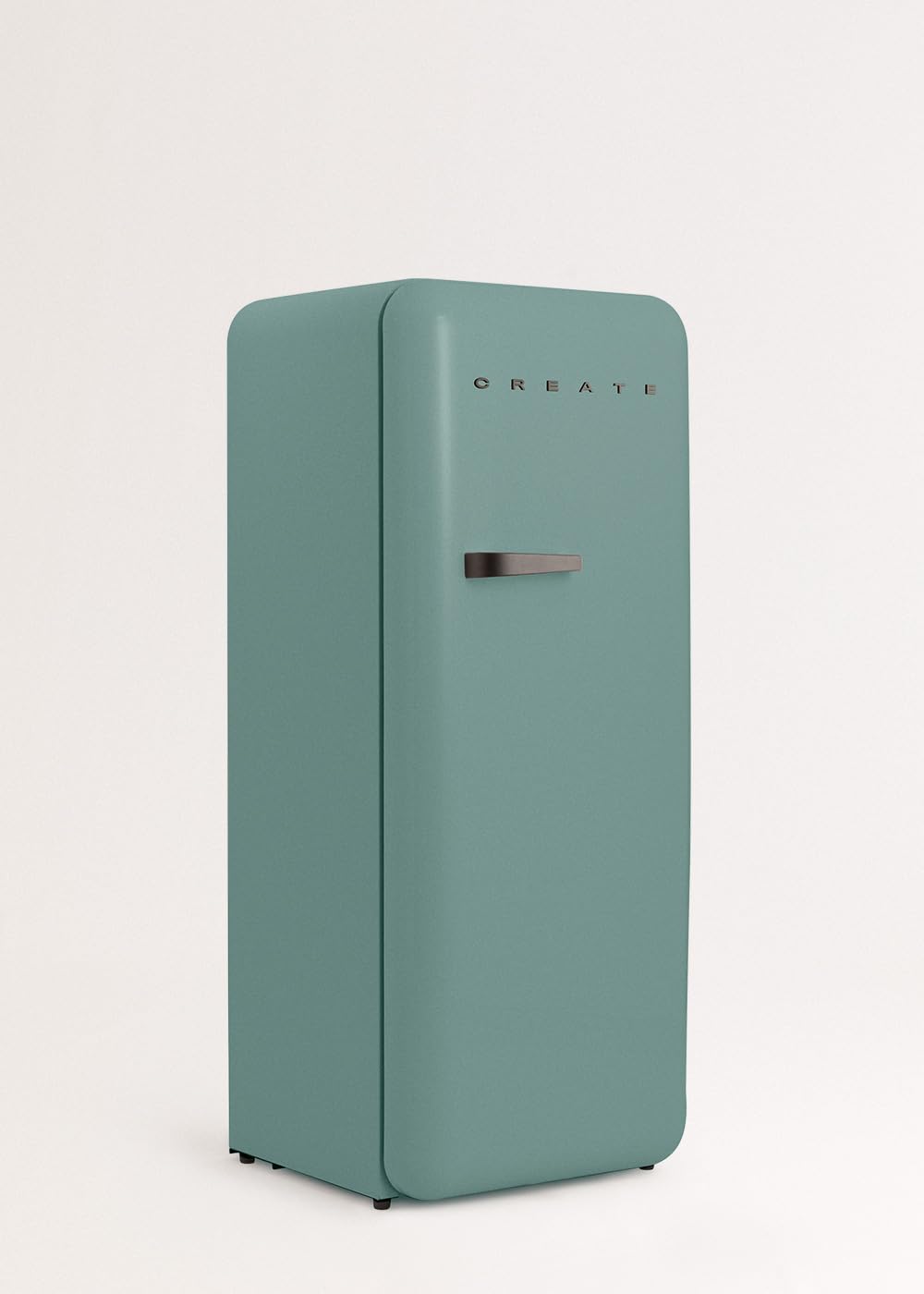 CREATE / RETRO FRIDGE 150 WOOD/Frigorífico blanco roto maneta madera con congelador 281L / 102W. bajo consumo. diseño vintage. 150cm. 3 estantes. regulador temperatura. botellero. 60x60x150cm — view 166