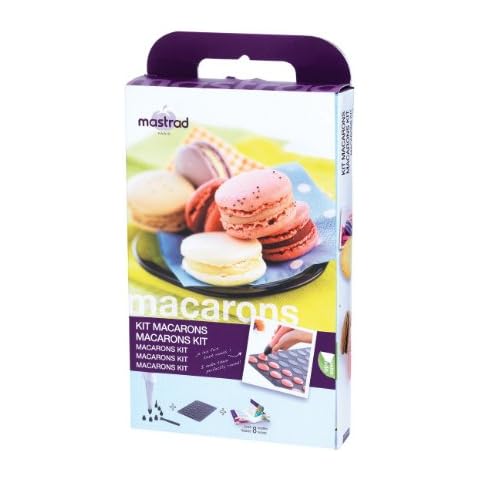 Mastrad Macaron Kit: 11-Piece Set with Recipe Book Cover