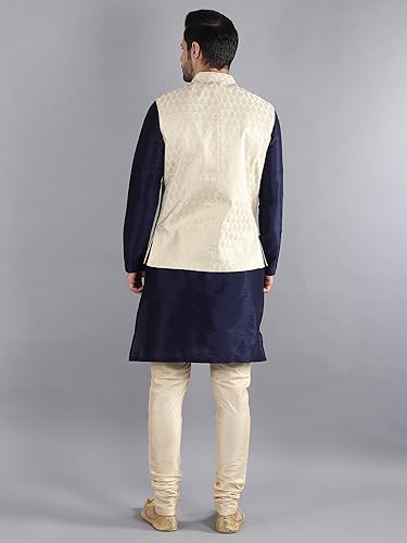 Image of Men's Kurta Pyjama with Nehru /Modi Jacket