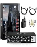 carte son externe m audio Interface audio USB Plug-and-Play pour PC et Mac. Aucun pilote, aucun logiciel compliqué — branchez simplement via USB et commencez à créer. Cette interface audio polyvalente pour l’enregistrement est dotée d’un boîtier métallique mat classique, offrant durabilité et ambiance rétro, et résiste parfaitement à une utilisation quotidienne. Parfaite tant pour les débutants que pour les professionnels.