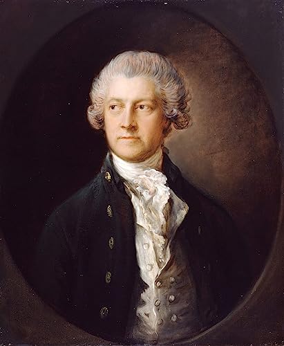 Tableau de Lewis Bagot par Gainsborough, une toile artistique d'exception de 60x90cm