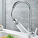 Produktbild Upgrade Wasserhahn Verlängerung 360 Grad Multifunktionaler Rotierender Wasserhahn, 2 SprüHfunktion Wasserhahn Strahlregler, Wasserhahn Adapter M22 auf M24,mit Spritzfilter, für Küche Bad