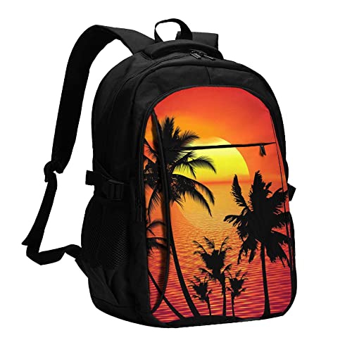 Sac à dos voyage ordinateur portable USB pour escapades urbaines et trajets quotidiens mixtes