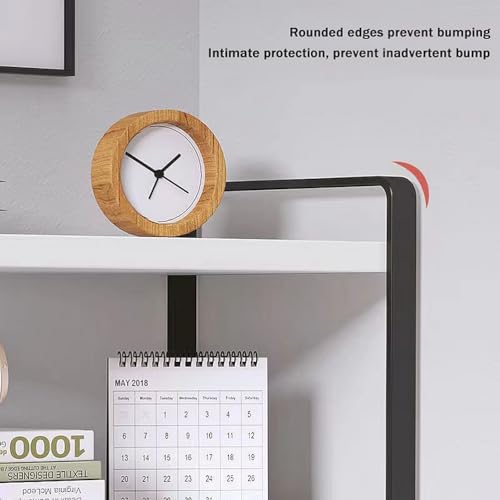 Estantería de madera de oficina, organizador de libros y archivos, estante de escritorio y oficina, estantería de almacenamiento - imagen 8