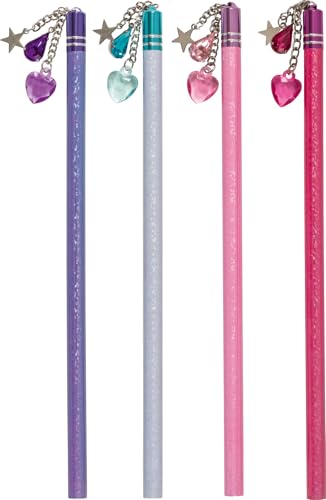 Baier & Schneider Fountain 1027366 Pencil Fun Collection, 18 cm, mit Anhänger, 4 , 1 Stück