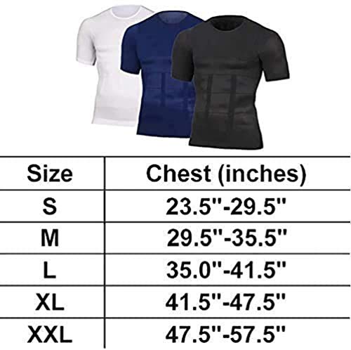 FURPO Camiseta masculina modeladora de compressão emagrecedora 2021, camisa slim clássica de compres