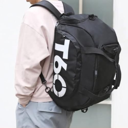 Bolsa Academia Fitness Mochila Transversal Unissex Impermeável Gym Viagem Treino Piscina Clube Prati