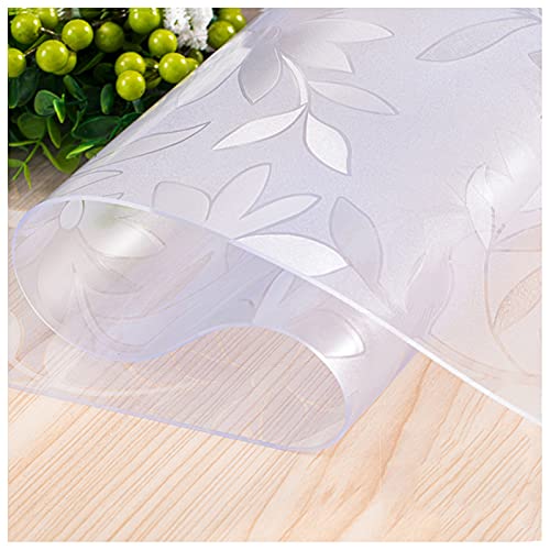 Mantel Transparente PVC, 1mm/1.5mm/2mm Limpiable Protector De Mesa Cover