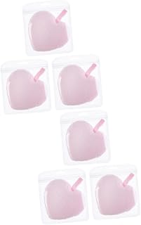 NOLITOY 6 piezas de agua clara en forma de co...