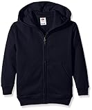 Kapuze aus doppeltem Stoff, zwei Taschen vorne, Taille und Manschette, aus Baumwoll-Lycra, Single-Jersey, Nackenband, verdeckter Reißverschluss.