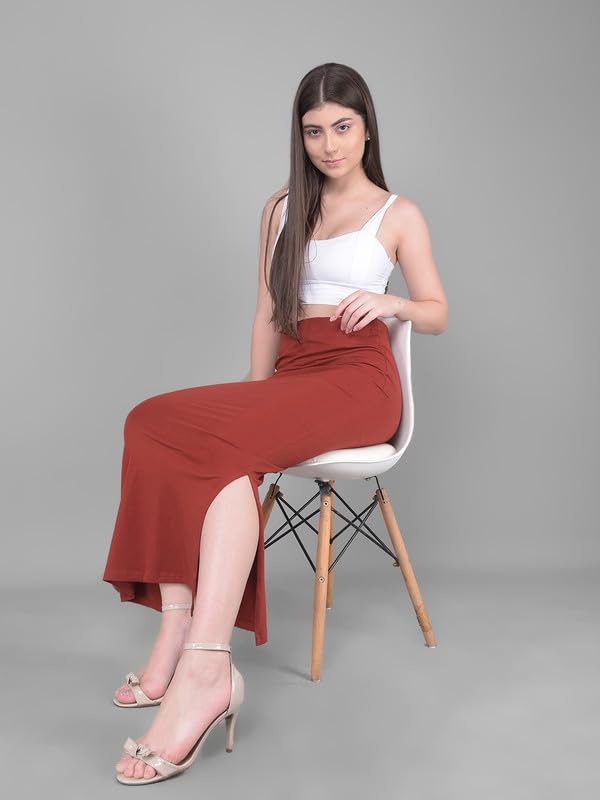 Image of Comfort Lady Women Cotton Blend Saree Shapewear /Saree Shapers Underskirt /Saree Petticoat
