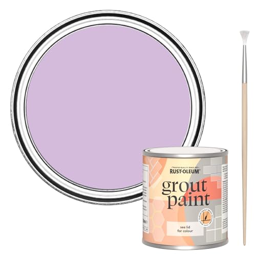 Rust-Oleum Purple Ultra-Durable Grout Paint - Violet Macaroon 250ml