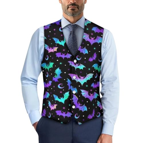 Men's Casual Business Vests Lightweight Dress Waistcoat Slim Fit Formal Tuxedo Suit Vest Size S-4XL2