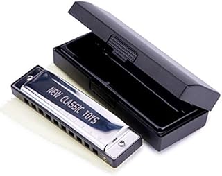 New Classic Toys NCT-0023 Harmonica for Toddlers 3 Boys and Girls Baby Gifts, Kids Musical Instruments for Childrens Three Year Old, Box