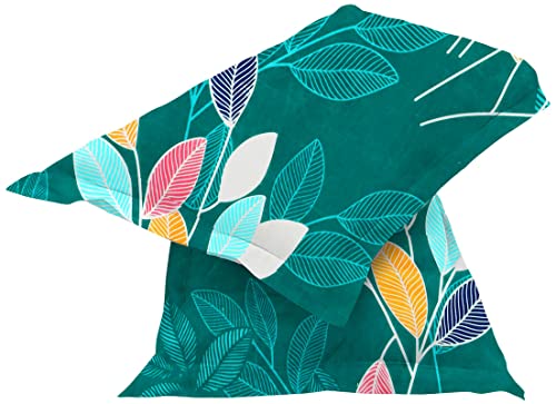 Image of BSB HOME 180 TC Premium Cotton Pillow Covers | Regular Pillow Cases | Set of 2 Pieces Pillow Covers only King Size (Green, 20 x 30 Inches)