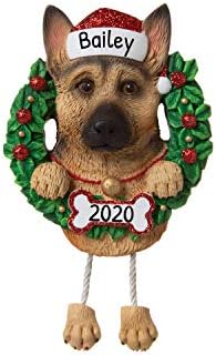 Personalized German Shepherd Ornament 2026, Dog Lovers Pets