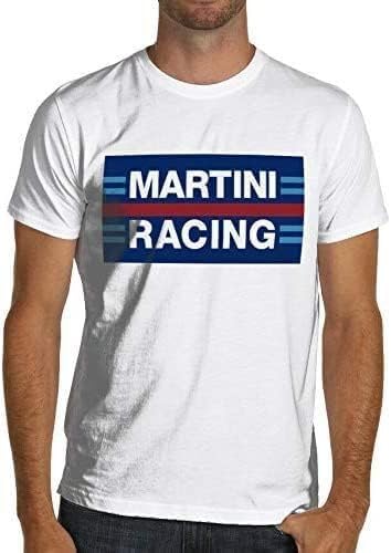 GZNDBFMEP Martini Racing Car Vintage Retro T-Shirt 2371