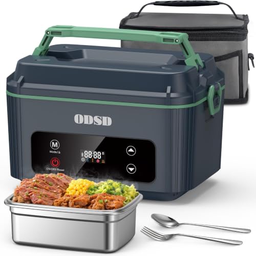 ODSD Cordless Electric Lunch Box for Adults, Heated Lunch Box