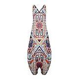 Kavitoz Latzhose Damen Sommer Kurz Jeansjumpsuit Damen Elegant Sommer Hosenanzug Mit Quadratischem Ausschnitt Und Gürtel Kurzarm Puffärmel Breites Hosenbein Damen Sommer Latzhose Leinen