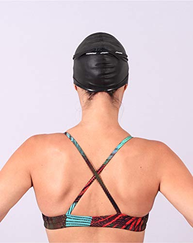 Fabíola Molina Top Para Natação Comfort Master 922, Multicolorido, Tamanho P/S