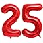 Double Number Red 25